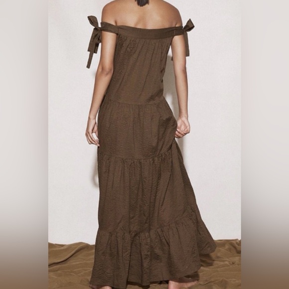 Marysia Resort Summer Gown. Brown